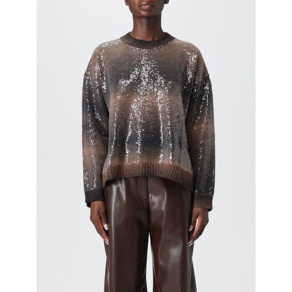 Liu Jo Sweater Woman Brown